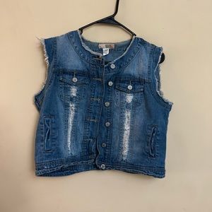 Route 66 Denim Vest